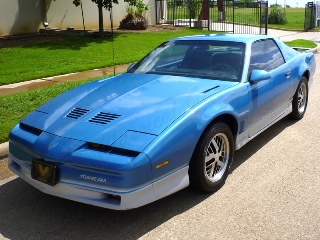 Left front 1985 Pontiac Trans Am