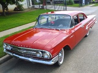 Left front 1960 Chevrolet BelAir