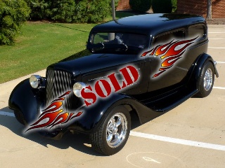 Left front 1934 Chevrolet Sedan Delivery