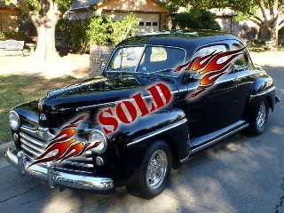 Left front 1948 Ford Super Deluxe