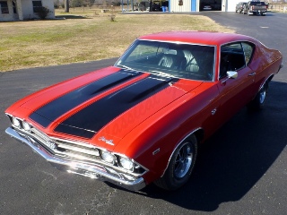 LEft front 1969 Chevrolet Chevelle