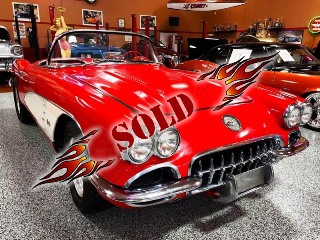 Right front 1958 Chevrolet Corvette