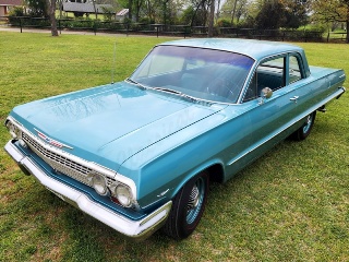 Left front 1962 Chevrolet Bel Air