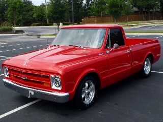 Left front 1969 Chevrolet C10 Pickup