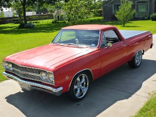 left front 1965 Chevrolet El CAmino